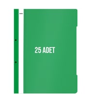 Noki XL Telli Dosya 25'li Paket Yeşil