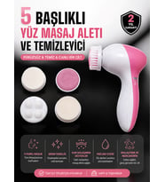 5 Fonksiyonlu Kablosuz Yüz Temizleme Cihazı ile Derinlemesine Cilt Bakımı