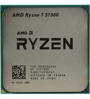 AMD RYZEN 7 5700G 20MB 8çekirdekli O/B AMD R8 AM4 65w Kutusuz+Fansız