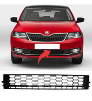 Skoda Rapid Ön Tampon Orta Izgara 2017-2023 5JA853677D