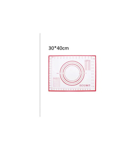 AKILLIELMA-KRD HOME SİLİKON HAMUR MATI KRD-5612 KIRMIZI 40X30