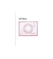 AKILLIELMA-KRD HOME SİLİKON HAMUR MATI KRD-5612 KIRMIZI 40X30