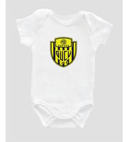 Organik %100 Pamuk Ankaragücü Baskılı Bebek Zarf Yaka Body ZBN096
