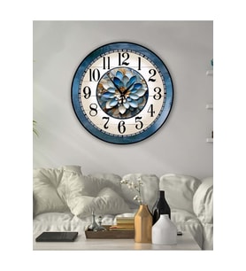 Retro Tasarımlı Duvar Saati 35X35 CM (Karışık)