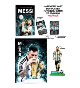 Messi - Sahanın Yıldızları - 3D Biblo Hediyeli!