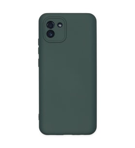 Galaxy A03 Kılıf Nano İçi Kadife - Koyu Yeşil