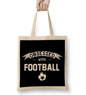 Obsessed With Football Bez Çanta Uzun Saplı