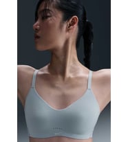 Nike Alate Minimalist Women's Light-Support Padded Convertible Sports Bra Kadın Lazer Kesim Bra Mavi