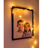 Studio Pixify Özel Tasarım Tablo Çerçeveli (Siyah)
