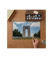 Çanakkale Şehitlik Anıtı Tasarımı 240 parça Ahşap Puzzle Ahşap Kutuda MP02785