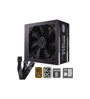COOLERMASTER 650W 80+ BRONZE CMP510 TG CP510-KGNN65-S01 4-ARGB Fanlı Gaming Mid-Tower PC Kasası