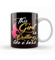 Girl Quilling Like Boss Hobby Paper Filigree Crafting Artist Kupa Bardak Porselen