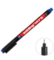 Edding Asetat Kalemi Silgili 0.3 mm Mavi
