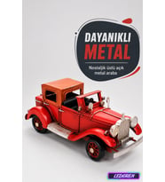 Klasik Dekoratif Metal Araba Retro Model Maket Vintage Hediyelik Masaüstü Biblo C0674