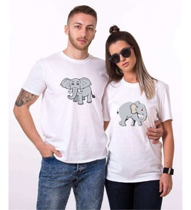 Tshirthane Fil Sevgili Kombinleri Tshirt Kombini (Tek Ürün Fiyatıdır.)