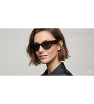 VOGUE  0VO5586S  W65681 53  - Koyu havana  KADIN GÜNEŞ GÖZLÜĞÜ