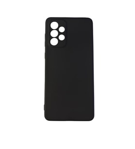 Galaxy A73 ile Uyumlu Cappy Silikon Kılıf Siyah