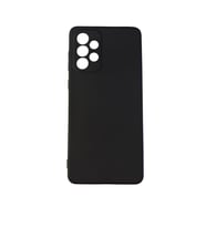 Galaxy A73 ile Uyumlu Cappy Silikon Kılıf Siyah