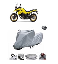 Suzuki V-Strom 1050 XT  Su Geçirmez Motosiklet Brandası ARKA ÇANTA UYUMLU
