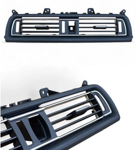 Bmw F10 +LCI Klima Kalorifer Izgarası Ön Orta Komple Nikelajlı Piano Siyah 64229166885 SYH