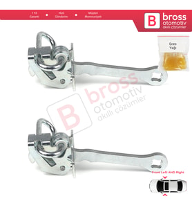 Opel Omega B 1994-2003 Cadillac Catera 1997-2001 5160232 İçin 2 EA Ön Sağ ve Sol Kapı Gergi Yayı