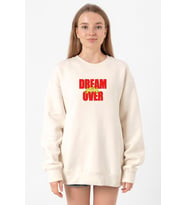 Dream Still Over Ekru Kadın 2ip Sweatshirt
