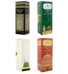 Kabe Örtüsü Kokusu Mescidi Aksa Kokusu Medine Ravza kokusu Ve Kubbetül Sahra Kokusu Sprey 400 Ml.