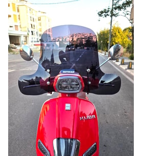 MOTOCAM Küba Az 50 Ön Cam 2023-2026 Model 37cm Siyah Renkli Elcikli APARATSIZ