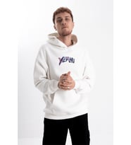 Unisex Oversize YEAH! Kapüşonlu Sweatshirt