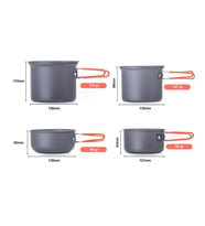 Naturehike 4IN1 Kamp Yemek Pişirme Seti
