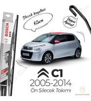 Bosch Eco Ön Silecek Takımı Citroen C1 2005-2013 ile uyumlu