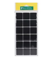 Pacific 6035 BL Yapışkanlı Keçe  35 mm X 35 mm Siyah