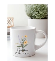 Kupa Bardak, Canım Annem1, 7 Oz, 180 ml, Hediyelik Kupa, Baskılı Kupa Bardak, Desenli Kupa Bardak