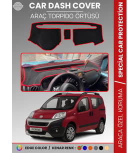 FIAT FİORİNO (2007-2024) Torpido Örtüsü Ön Göğüs Koruma Tam Uyum Çatlamayı Önler