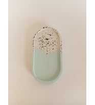 TERRAZZO OVAL TRAY DEKORATİF ALTLIK