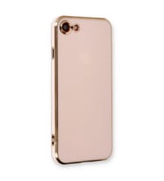 Iphone 7 Kılıf Volet Silikon - Pembe