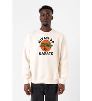 Cobra Kai Miyagi Do Karate Ekru Erkek 2ip Sweatshirt