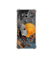 PrintiFy Huawei Mate10pro ile Uyumlu Simya Serisi Mozaik Tanrıça Tasarımlı Uv Baskılı Köşe Korumalı Antişok Kılıf