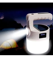 LED Güneş Enerjili Kamp Lambası–2000 Lümen Süper Parlak, 5 Aydınlatma Modlu,USB ile Şarj Edilebilir Dış Mekan,Asılabilir Torch El Feneri (5343)
