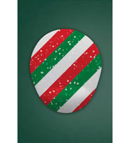 Yılbaşı Temalı Bilek Destekli Mouse Pad