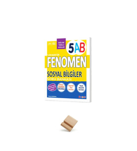 Fenomen 5. Sınıf Maarif 5AB Sosyal Bilgiler Soru Bankası + Telefon Standı
