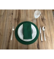 YAPRAK YEŞİLİ SUPLA (6 ADET)  33 CM (MDF DAHİL) (Kırmızı)