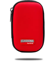 Classone 5.5 inç HD2001 2.5 HDD Taşıma Çantası, Kırmızı
