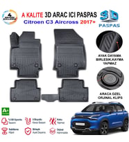Citroen C3 Aircross 3D Paspas Havuzlu Pro 2016 Sonrası