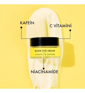 Polente - Glow Eye Cream - C & Kafein İçeren Canlandırıcı Göz Kremi (20 Ml)