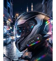 Şarjlı Motosiklet Kask Intercom Kulaklık Bluetooth 5.3 Teknolojisi