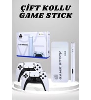 4k Hd Görüntü Kaliteli Retro Game Stick 20000 Oyunlu Çift Kollu Beyaz Game Stick