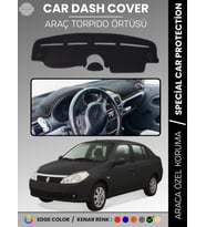 RENAULT SYMBOL 2 AIRBAGLI (2008-2013) Torpido Örtüsü Ön Göğüs Koruma Torpido Koruma Birebir Uyum