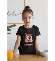 Blossom Baskılı Unisex Power Puff Girls Çizgi Film Çocuk Tişört (1-12 YAŞ)