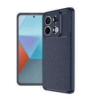 Xiaomi Redmi Note 13 Pro 4g Kılıf Auto Focus Karbon Kapak - Lacivert
